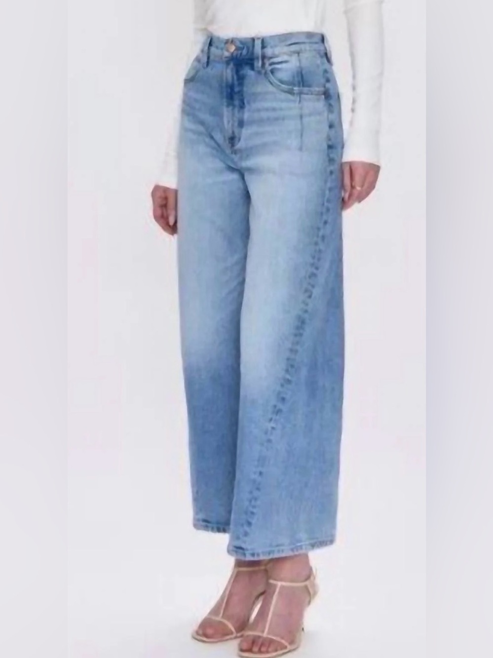 NWT Pistola Kyra High Rise Bowed Ankle Jeans